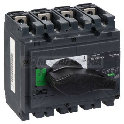  INS250 100A 4P NOIRE 