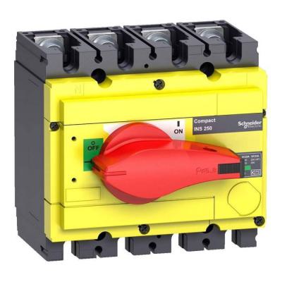  INS250 250A 4P ROUGE 