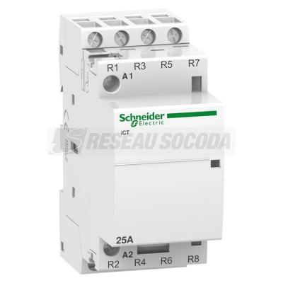  Acti9 iCT contac 25A 4NF 24Vca 