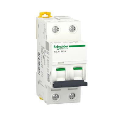  Acti9 iC60N disj 2P 2A CourbeB 