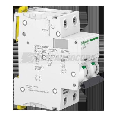  Acti9 iC60N disj 2P 2A crbe D 