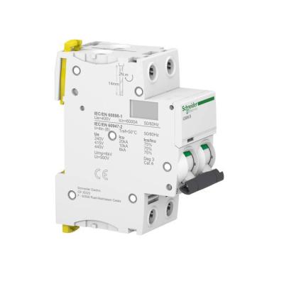  Acti9 iC60N disj 2P 10A crbe B 