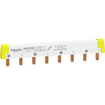  Peigne raccord 2P 100A 8mod 