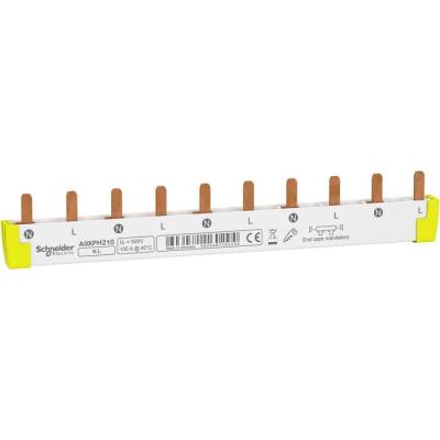  Peigne raccord 2P 100A 10mod 