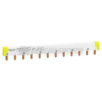  PEIGNE RACC 2P 100A 12MOD 