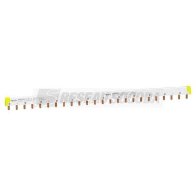  PEIGNE RACC 2P 100A 24MOD 