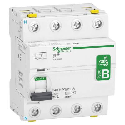 Acti9 iID 4P 25A 30mA B EV RCC 