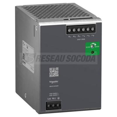  Alimentation 100/240V 24V 20A 