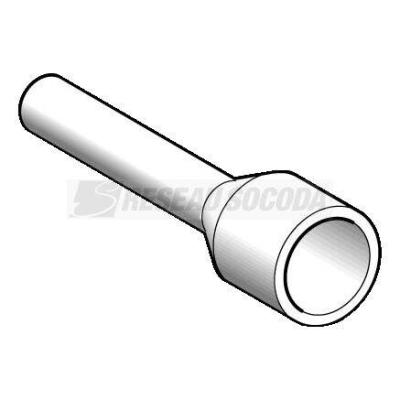  Embout moyen 0,5mm� blanc NF 