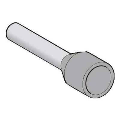  Embout moyen 2,5mm� gris NF 
