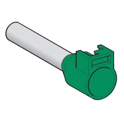  Embout E long 6mm� vert NF 