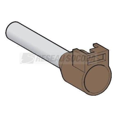  Embout E long 10mm� brun NF 