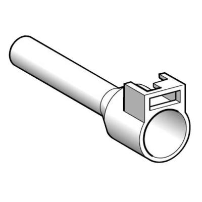  Embout E long 16mm� blanc NF 