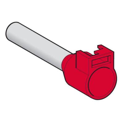  Embout E long 35mm� rouge NF 