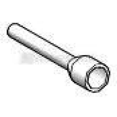  Embout long 1,5mm� noir DIN 