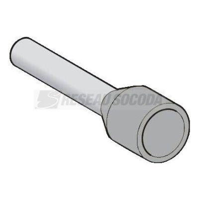  Embout moyen 2,5mm� gris NF 