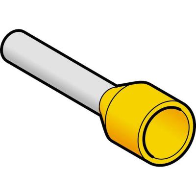  Embout moyen 6mm� jaune DIN 