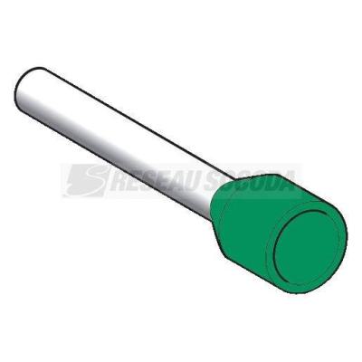  Embout long 6mm� vert NF 