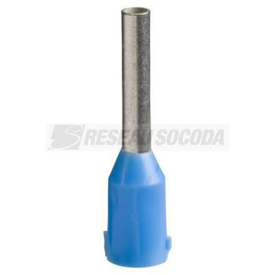  Embout moyen 2,5mm� bleu DIN 