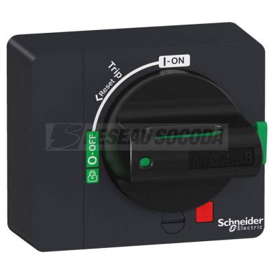  Poign�e noire rotative GV4 