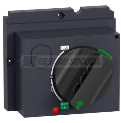  Commande rotative frontal noir 