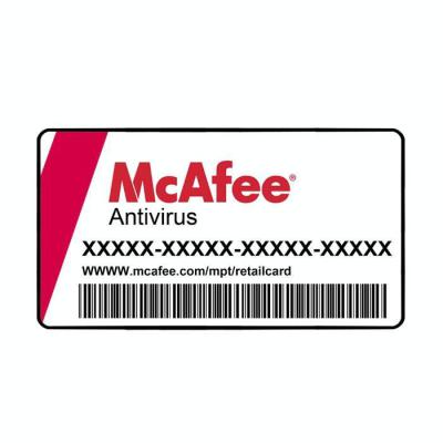  Licence McAfee pce d�tach�e 