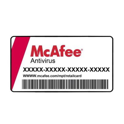  Licence McAfee pce d�tach�e 