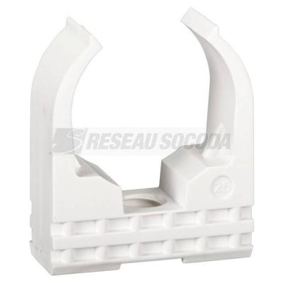  CLIPS A TUBE DIAM25 BLC P 