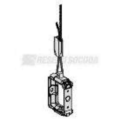  Etrier univ.et cable acier 3 m 