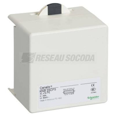  connect.d�riv.fus.25A 3L+N+PE 