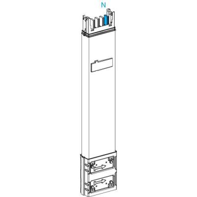  �l�m.dr.pied col.250A 0,8m 1fe 