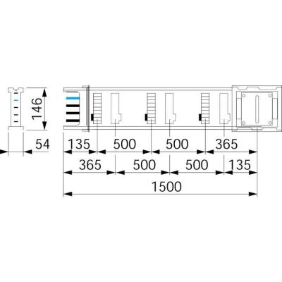  �l�m.dr.400A - 1,5m - 6 fen. 