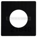  PLASTRON NOIR CDE 60X60      ! 