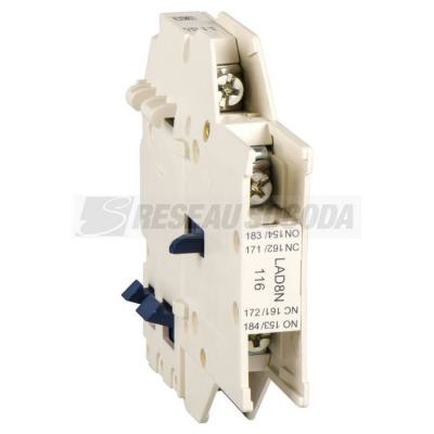  Contacts lat�raux cosses 1O+1F 