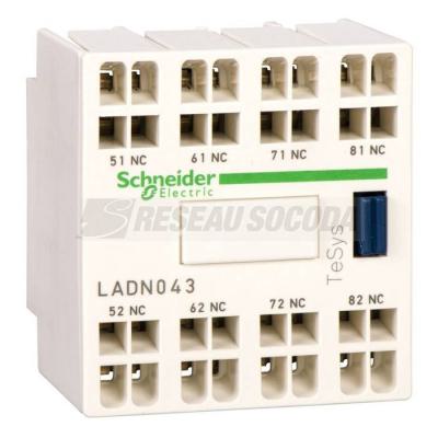  Contacts frontau ressort 2O+2F 
