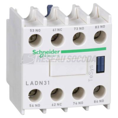  Contacts frontaux � vis 1O+3F 