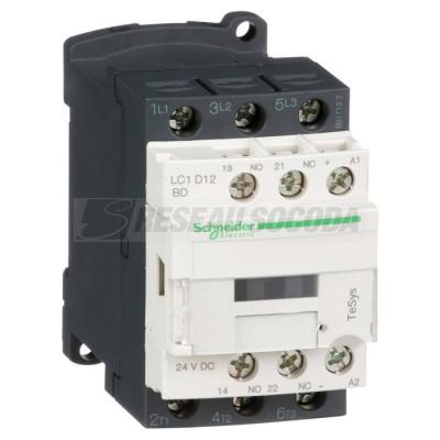  CONT 12A 1F 1O 24V CC LPL 