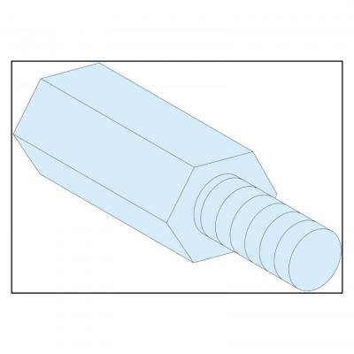  4 Entretoise hexagonale M5 H55 