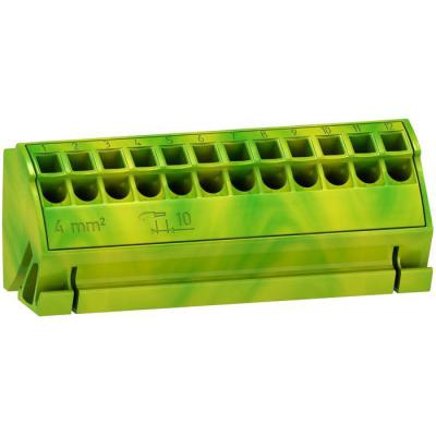  Bloc terre conn. rapide 12x4� 