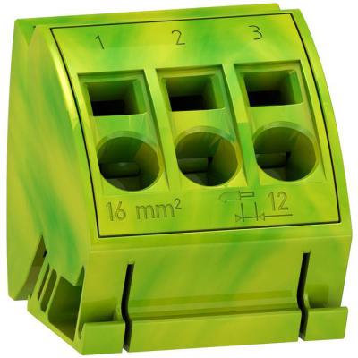  Bloc terre conn. rapide 3x16� 