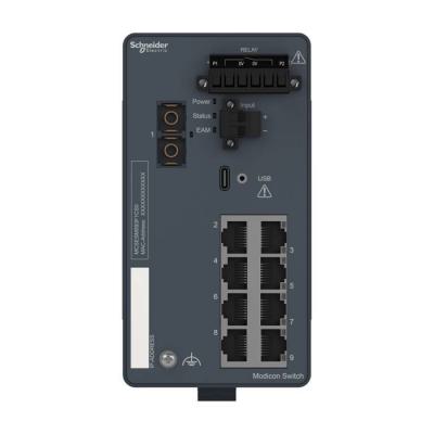  Modicon Switch ESM 8TX/1FX-SM 