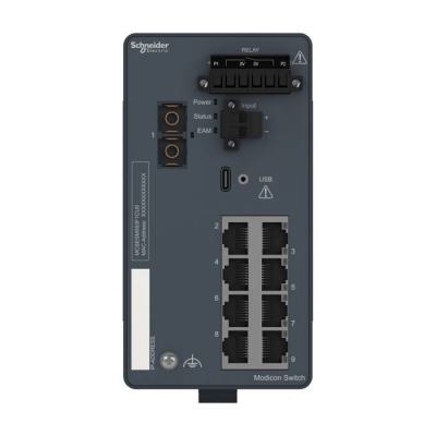  Modicon Switch ESM 8TX/1FX-MM 