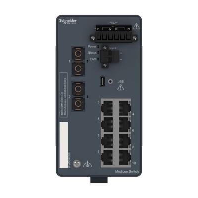  Modicon Switch ESM 8TX/2FX-MM 