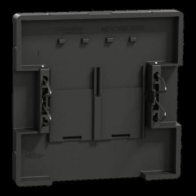  Enjo simple RJ45x2 anthracite 
