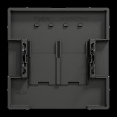  Enjo simple RJ45x2 anthracite 