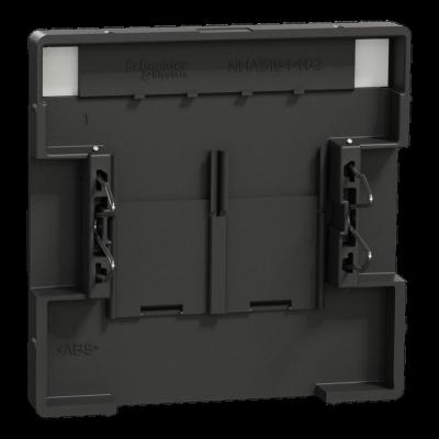  Enjo �tiquette RJ45x2 anthra 