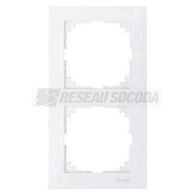  M-PURE CADRE DOUBLE BLANC 