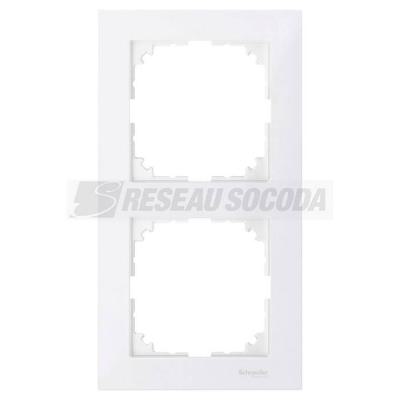  M-PURE CADRE DOUBLE BLANC 