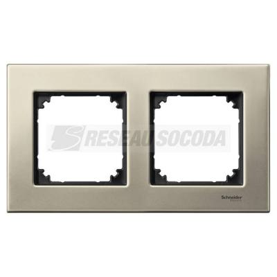  PLAQUE DBLE PLAN METAL TI 