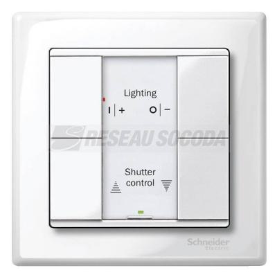  M-PLAN KNX CDE 4 BP BLANC 